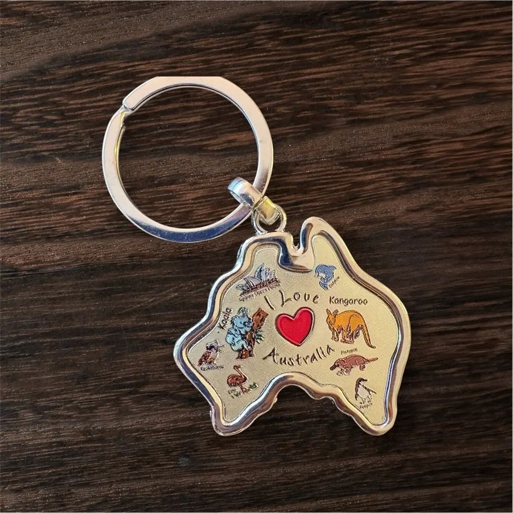 Travel Souvenir Keychain Bundle - Set of 3